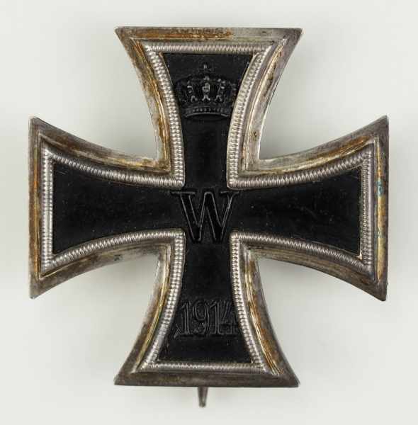 1.1.) Kaiserreich (bis 1933) Preussen: Eisernes Kreuz, 1914, 1. Klasse - KO.Geschwärzter