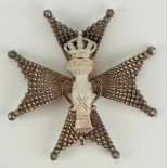 2.1.) Europa Schweden: Königlicher Wasa-Orden, 1. Modell (bis 1866), Stern zum Kommandeur 1.