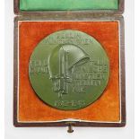 1.2.) Deutsches Reich (1933-45) Medaille auf dei Feldgraue Italienische Künstler-Ausstellung 1942-43