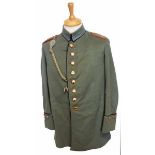 4.1.) Uniformen / Kopfbedeckungen Bayern: Waffenrock M1916 für einen Leutnant im Feldartillerie-