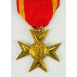 1.1.) Kaiserreich (bis 1933) Baden: Dienst-Auszeichnung für Offiziere und Soldaten, 1. Modell (