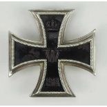 1.1.) Kaiserreich (bis 1933) Preussen: Eisernes Kreuz, 1914, 1. Klasse - Meybauer.Silber Zarge,