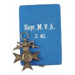 1.1.) Kaiserreich (bis 1933) Bayern: Militär-Verdienst Kreuz, 2. Form (1905-1913), 2. Klasse mit