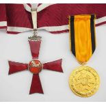 1.3.) Bundesrepublik Deutschland und DDR Niedersachsen: Großes Verdienstkreuz.Emailliert,