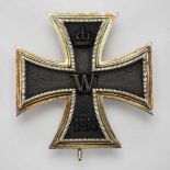 1.1.) Kaiserreich (bis 1933) Preussen: Eisernes Kreuz, 1914, 1. Klasse - G.Geschwärzter Eisenkern,