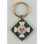 1.1.) Kaiserreich (bis 1933) Preussen: Roter Adler Orden, 2. Klasse Stern Miniatur.Silber, die