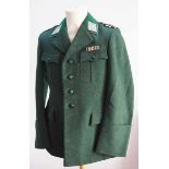 4.1.) Uniformen / Kopfbedeckungen Luftwaffe: Uniformjacke eines Oberförster des LW-Forstdienst.