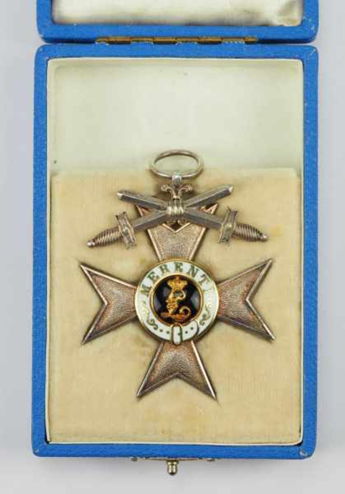 1.1.) Kaiserreich (bis 1933) Bayern: Militär-Verdienst Kreuz, 2. Form (1905-1913), 1. Klasse mit - Bild 2 aus 8