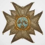 2.1.) Europa Schweden: Königlicher Schwert-Orden, 2. Modell, 1. Typ (1772-1871), Großkreuz