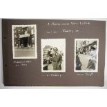 3.2.) Fotos / Postkarten Großer Bestand Fotoalben - aus einer Familie.Diverse Fotoalben. U.a.- HJ
