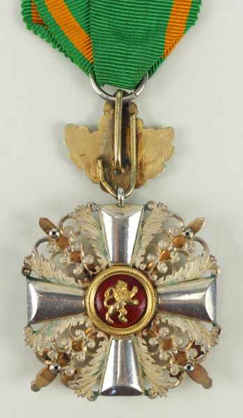 1.1.) Kaiserreich (bis 1933) Baden: Großherzoglicher Orden vom Zähringer Löwen, Ritterkreuz 2. - Image 3 of 3