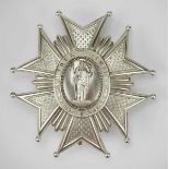 2.1.) Europa Toskana: Orden vom heiligen Joseph, Großkreuz Bruststern.Silber, mehrteilig gefertigtes