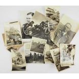 3.2.) Fotos / Postkarten Fotonachlass eines Flak-Soldaten.73 Fotos, diverse Formate - mehrere sehr