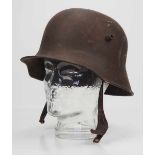 4.1.) Uniformen / Kopfbedeckungen Stahlhelm M18.Glocke gepunzt B.H.62, mit Innenfutter und