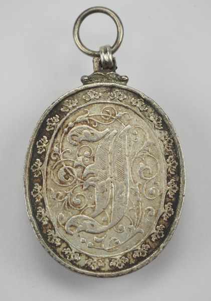 1.1.) Kaiserreich (bis 1933) Sachsen: Silberne Medaille des Albrechtsorden.Silber, mit starken - Image 3 of 3