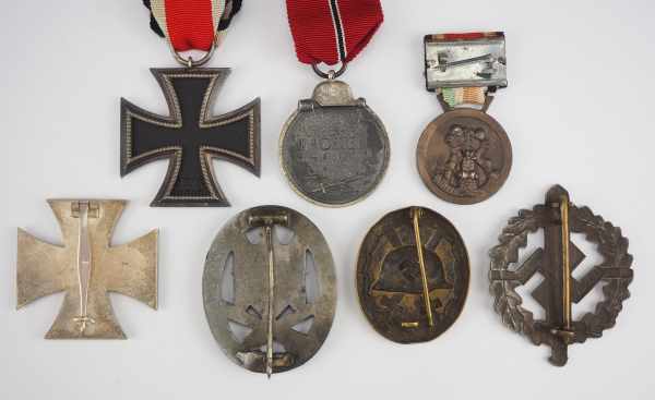 1.2.) Deutsches Reich (1933-45) Nachlass eines Afrika-Veteranen mit 7 Auszeichnungen.1.) Eisernes - Image 2 of 3
