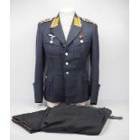 4.1.) Uniformen / Kopfbedeckungen Luftwaffe: Uniformjacke eines Oberfeldwebel der fliegenden