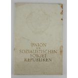 6.1.) Literatur Union der Sozialistischen Sowjet Republiken - Frühjahrsmesse Leipzig 1941.48