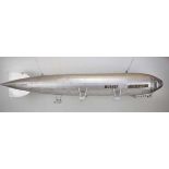 7.3.) Spielzeug Luftschiff - DLZ 127 "Graf Zeppelin" - 95 cm.Mehrteilig gefertigtes Metall-