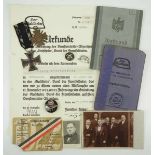 0.1.) Sammlung Stahlhelmbund Stahlhelmbund: Nachlass eines Mitglieds von 1921 - Ihringshausen.1.)