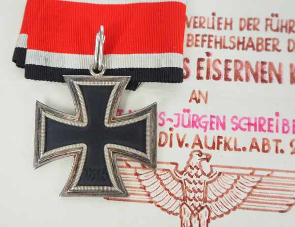 1.2.) Deutsches Reich (1933-45) Nachlass des Ritterkreuz Trägers Oberstleutnant Hans Jürgen - Image 3 of 4