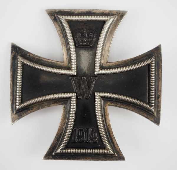 1.1.) Kaiserreich (bis 1933) Preussen: Eisernes Kreuz, 1914, 1. Klasse - KMST.Geschwärzter - Image 3 of 3