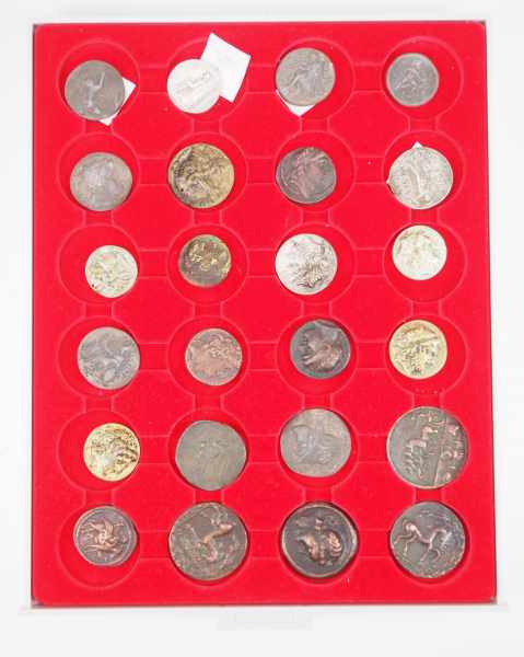 7.4.) Münzen Münz Sammlung.Vier BEBA-Münz-Schübe mit Münzen und Medaillen. Ohne Obligo.Zustand: II - Image 4 of 5