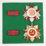 2.2.) Welt Sowjetunion: Orden des Vaterländischen Krieges, 1. und 2. Klasse.1.) 1. Klasse: Gold,
