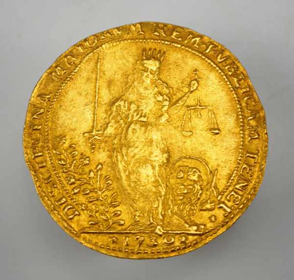 7.4.) Münzen Italien: Goldmünze..Zustand: II 7.4 ) Coins Condition: II - Image 3 of 4