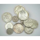 7.4.) Münzen Lot Silber Münzen.Diverse.Zustand: II 7.4 ) Coins Condition: II