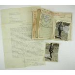 3.1.) Urkunden / Dokumente Wehrpaß eines Gefreiten der 4./ Fallschirmjäger-Regiment 2 - gefallen