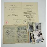 3.1.) Urkunden / Dokumente Urkundennachlass eines Unteroffiziers der 2./ Infanterie-Regiment 19.-