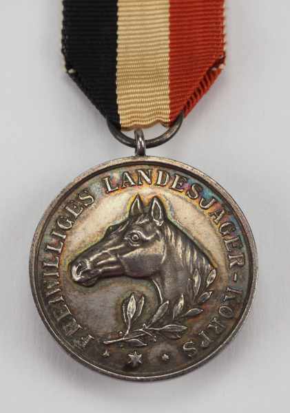 1.1.) Kaiserreich (bis 1933) Freikorps: Freiwilliges Landesjäger-Korps, Medaille für Gute