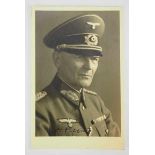 3.3.) Autographen von Fuchs, Egon.(1892-1940). Generalmajor, Kommandeur des I.R. 104. Gefallen am