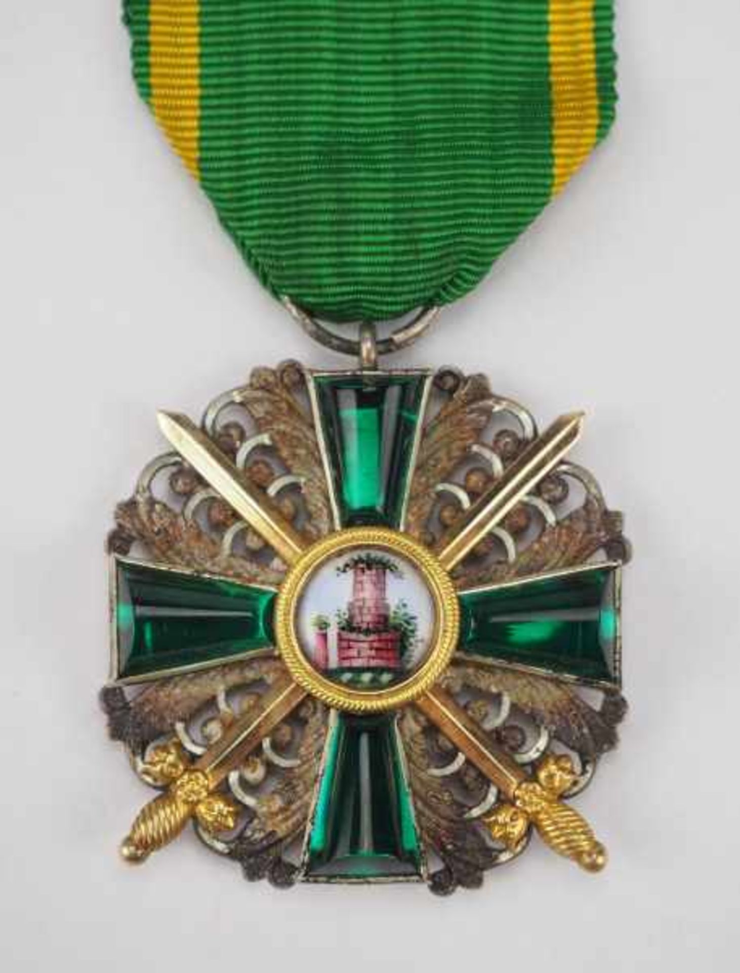 1.1.) Kaiserreich (bis 1933) Baden: Großherzoglicher Orden vom Zähringer Löwen, Ritterkreuz 2.