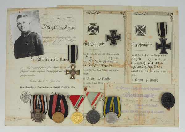 1.1.) Kaiserreich (bis 1933) Preussen: Nachlass eines Unteroffiziers im 6. Garde-Infanterie-Regiment