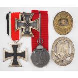 1.2.) Deutsches Reich (1933-45) Nachlass eines Frontsoldaten.1.) Eisernes Kreuz, 1939, 1. Klasse;