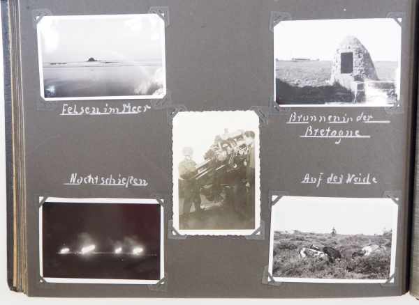 3.2.) Fotos / Postkarten Nachlass eines Unteroffiziers der Schw. Flakabt. I/46 (mot.gl.).- - Image 5 of 8