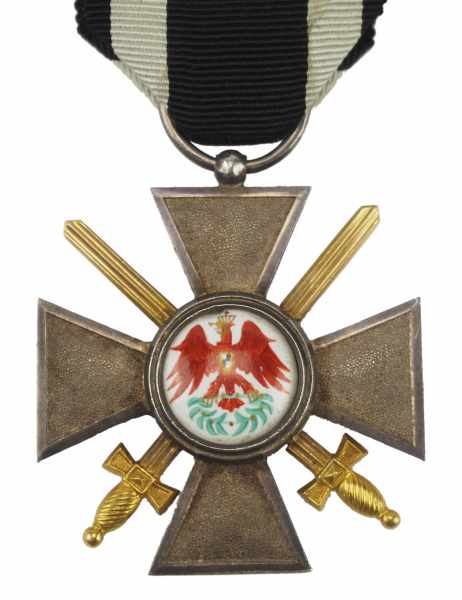 1.1.) Kaiserreich (bis 1933) Preussen: Roter Adler Orden, 4. Modell (1885-1918), 4. Klasse mit