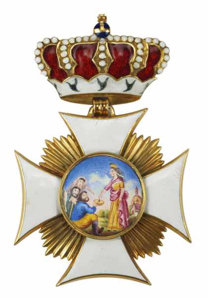 1.1.) Kaiserreich (bis 1933) Bayern: St. Elisabethen-Orden, Große Dekoratin des Ordens-Sekretärs und