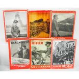 6.1.) Literatur 6 Bände Adolf Hitler.- Hitler befreit Sudetenland; - Dr. Robert Ley und sein Weg mit