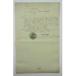 3.3.) Autographen Kleist von Nollendorf, Graf Friedrich.(1762-1823). Preussischer