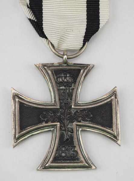1.1.) Kaiserreich (bis 1933) Preussen: Eisernes Kreuz, 1870, 2. Klasse.Geschwärzter Eisenkern, - Image 3 of 3