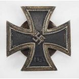 1.2.) Deutsches Reich (1933-45) Eisernes Kreuz, 1939, 1. Klasse - Schraubscheibe.Geschwärzter