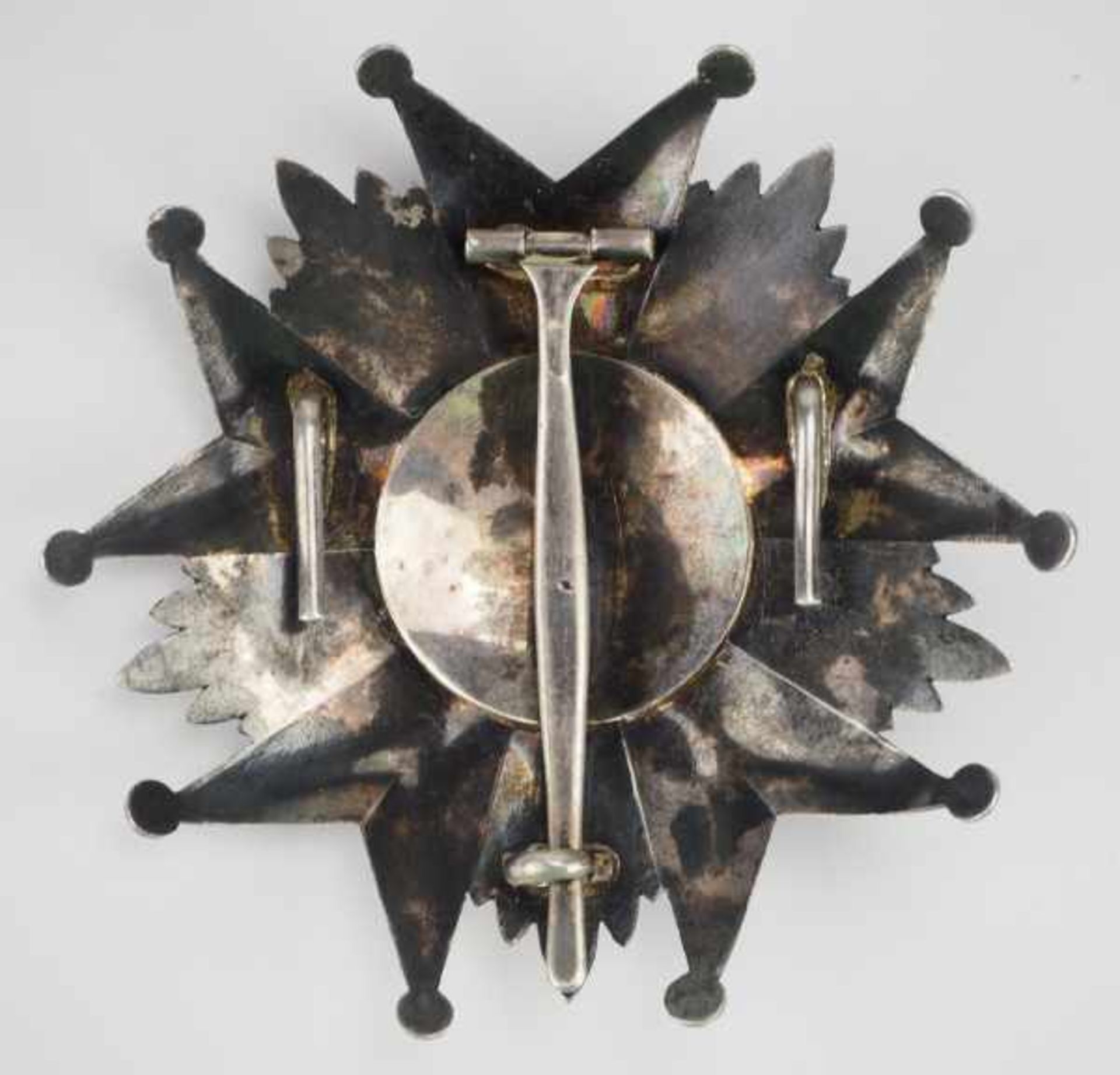 2.1.) Europa Frankreich: Orden der Ehrenlegion, 9. Modell (1870-1951), Großkreuz Stern.Silber, - Image 3 of 3