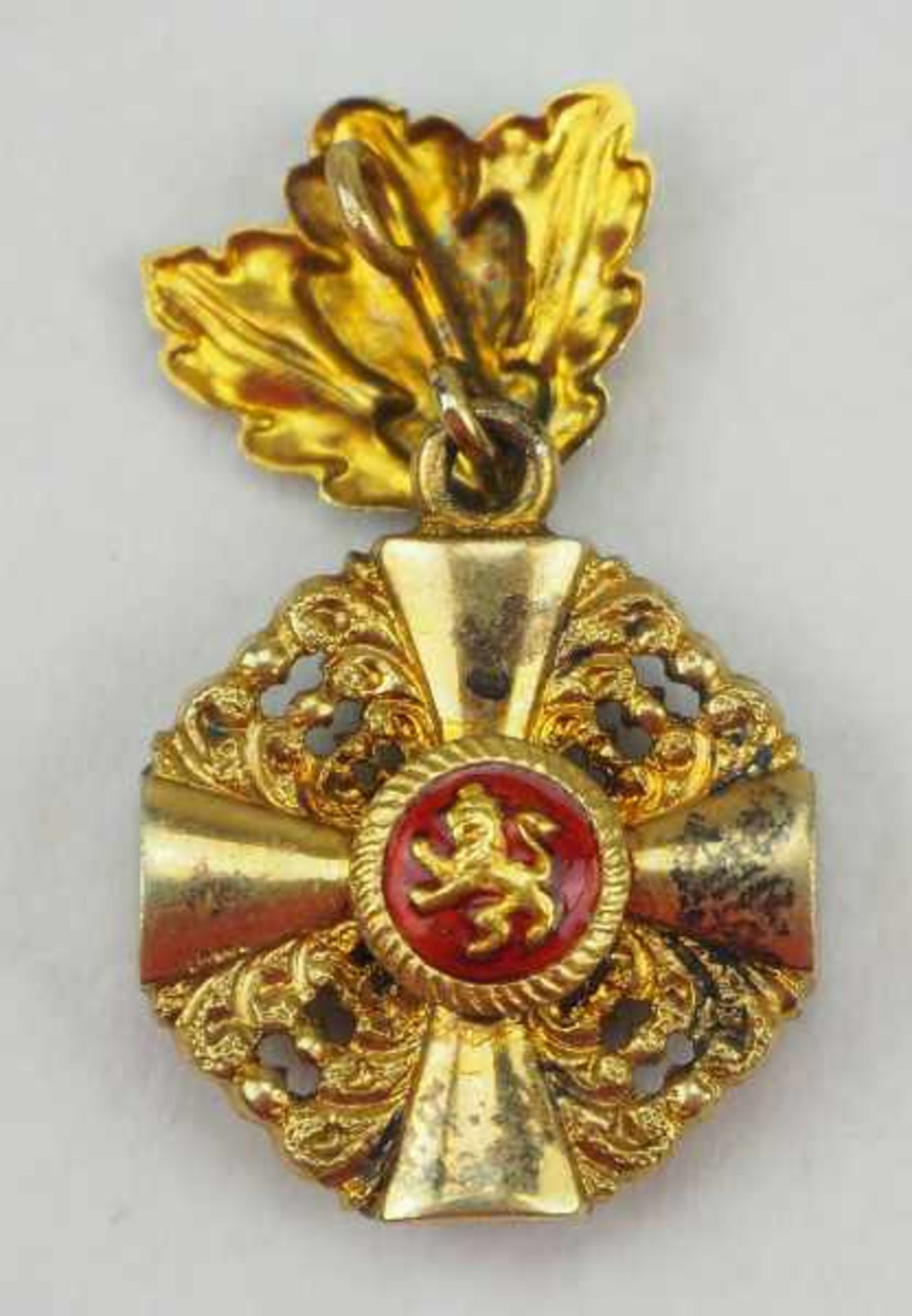 1.1.) Kaiserreich (bis 1933) Baden: Großherzoglicher Orden vom Zähringer Löwen, Ritterkreuz 1. - Image 2 of 2