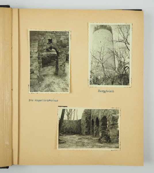 3.2.) Fotos / Postkarten Fotoalbum der HJ-Gebietsführerschule Lamburg.Album mit 97 Fotos, teils - Image 2 of 5