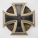 1.2.) Deutsches Reich (1933-45) Eisernes Kreuz, 1939, 1. Klasse - Schinkel mit Schraubscheibe.