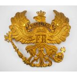 4.2.) Effekten / Ausrüstung Preussen: Pickelhauben Emblem - Adler mit WATERLOO Bandeau.Adler mit