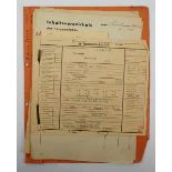 3.1.) Urkunden / Dokumente Personalakte SS-V-T-Division / 2. SS-Panzer-Division "Das Reich".